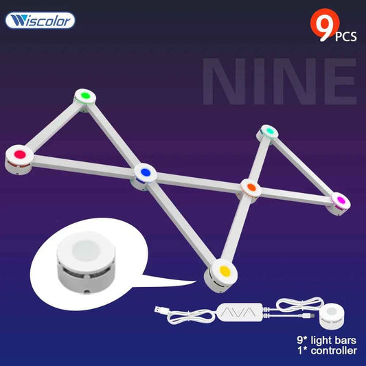 Wiscolor Smart RGB Wall Light Music  Atmosphere