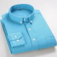 Men's Striped  Casual Long Sleeve Business Formal Plaid Shirt