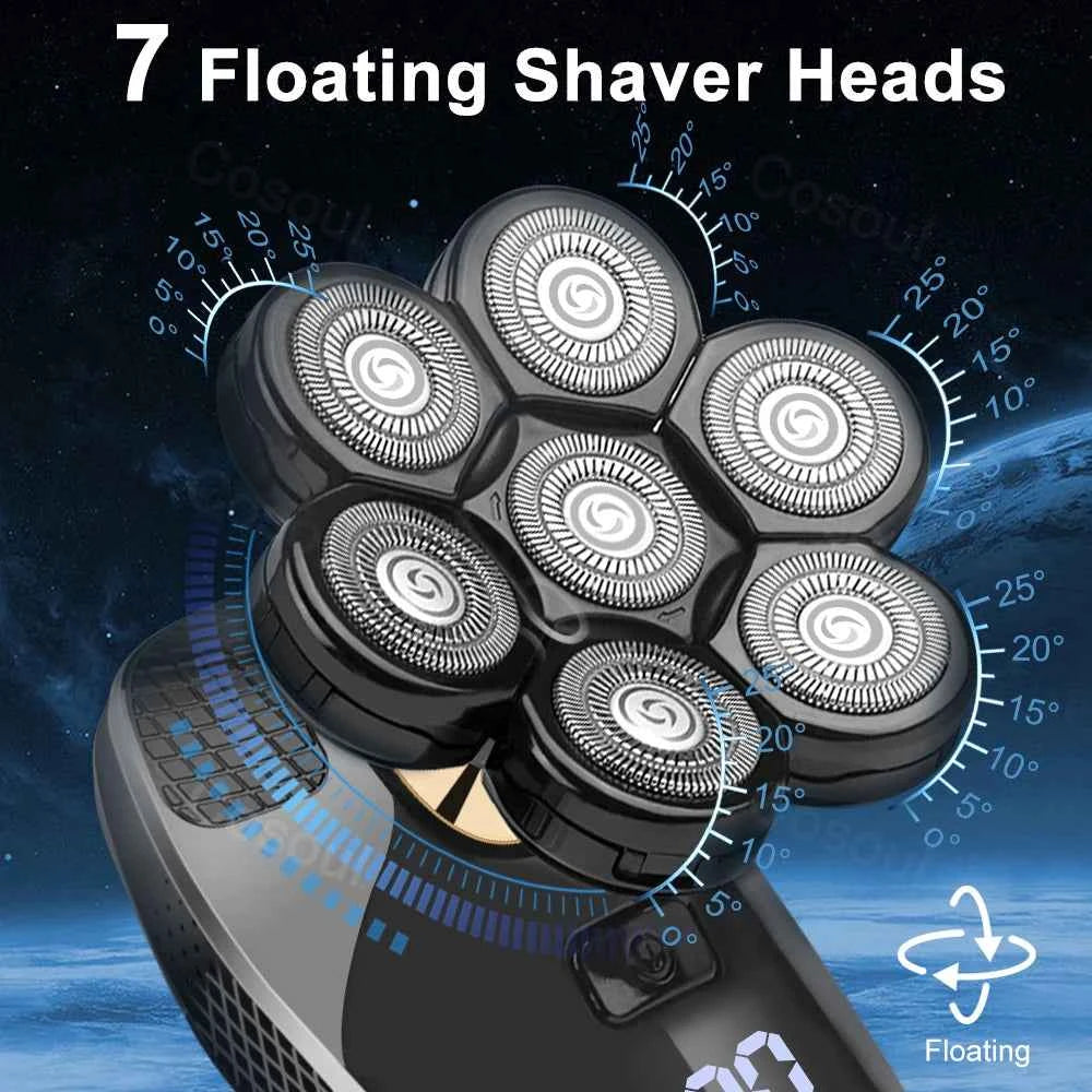 Powerful Bald Head Shaver Effortless Mens Grooming
