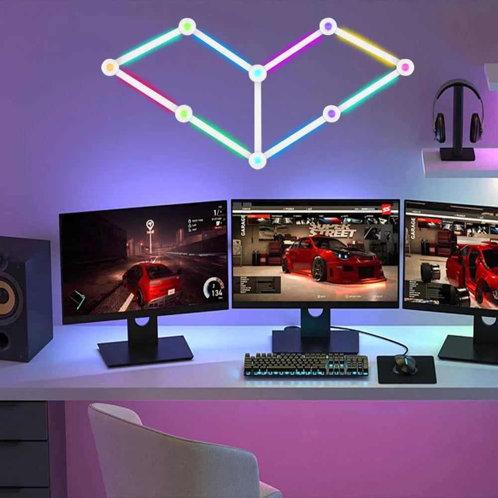 Wiscolor Smart RGB Wall Light Music  Atmosphere