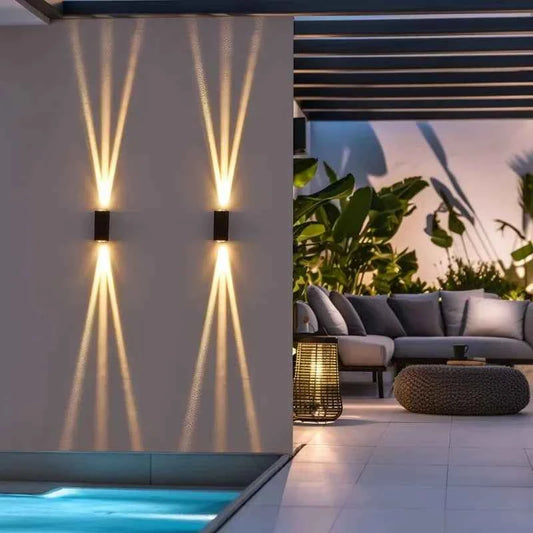 Outdoor Beam Lights UpDown Waterproof Garden Ready