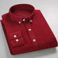Men's Striped  Casual Long Sleeve Business Formal Plaid Shirt