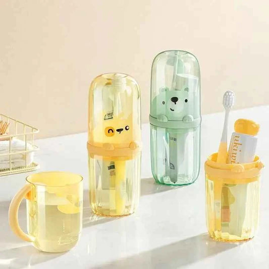 Fun travel oral care set for kids on the go