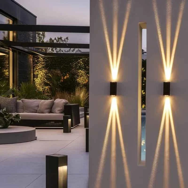 Outdoor Beam Lights UpDown Waterproof Garden Ready