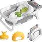 Foldable Baby Bathtub Safe Comfy and Complete