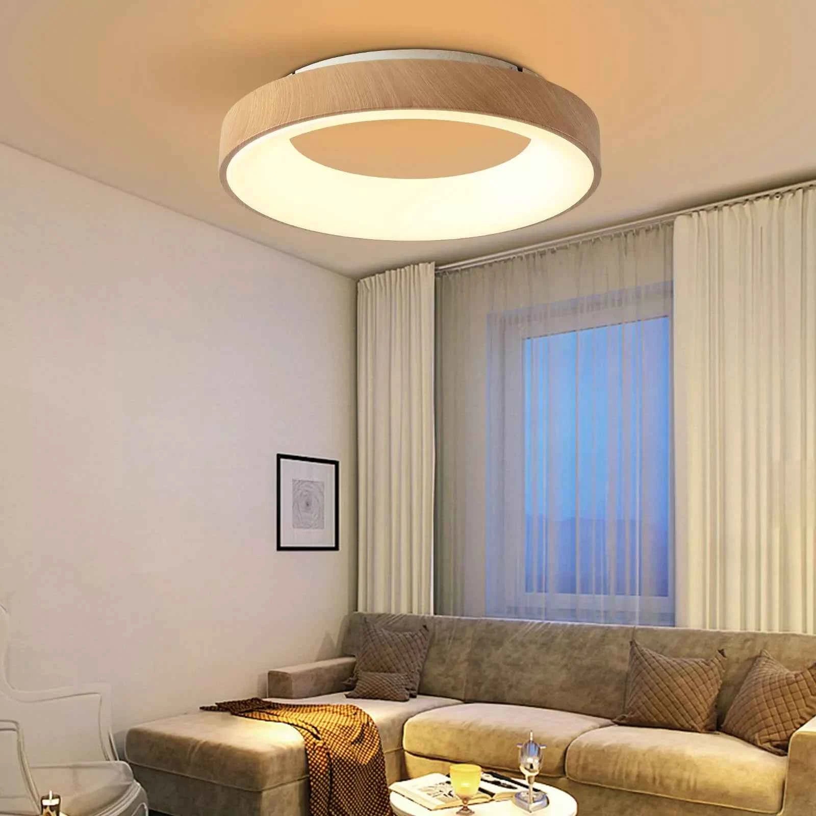 Elegant Gold Brass SemiFlush Mount Chandelier Lamp