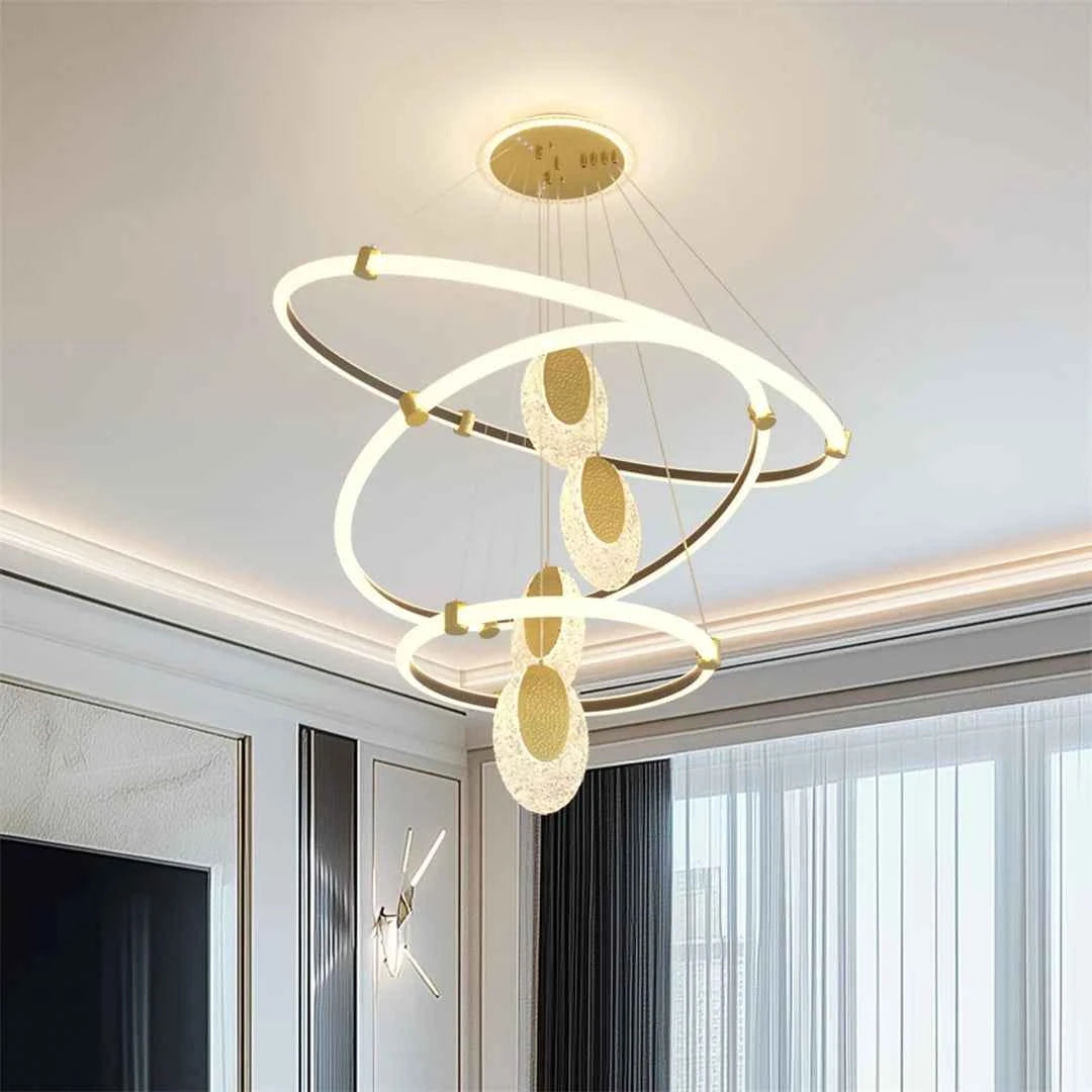 LUVODI LED Chandelier Art Light and Water