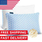Shredded Memory Foam Pillows King Size Set of 2, Cooling Pillow Firm and Soft Adjustable for Side Back Stomach Sleepers