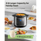 COMFEE 8qt MultiFunction Electric Pressure Cooker