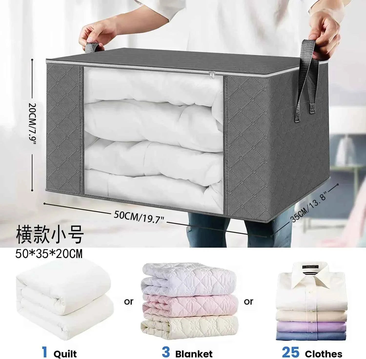 Large Foldable Clothes  Blanket Storage Bags