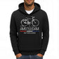 Amsterdam Bike Fleece Hoodie Comfy Multicolor Streetwear