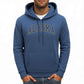 Alaska America Letter Print Oversized Fleece Hoody