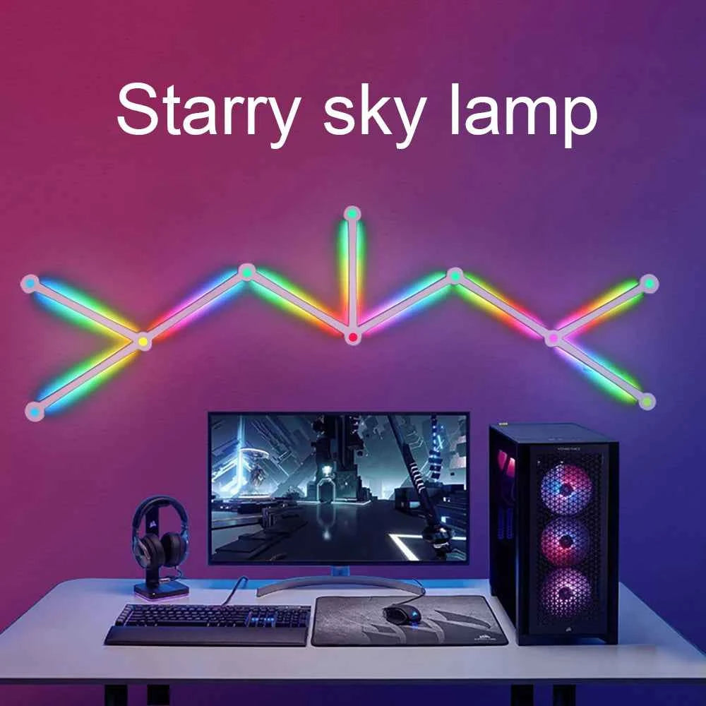 Wiscolor Smart RGB Wall Light Music  Atmosphere