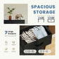 7Drawer Fabric Dresser Bedroom Living Room Storage