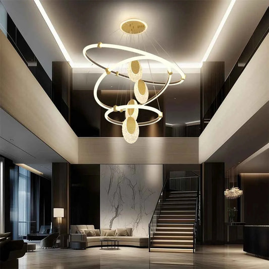 LUVODI LED Chandelier Art Light and Water