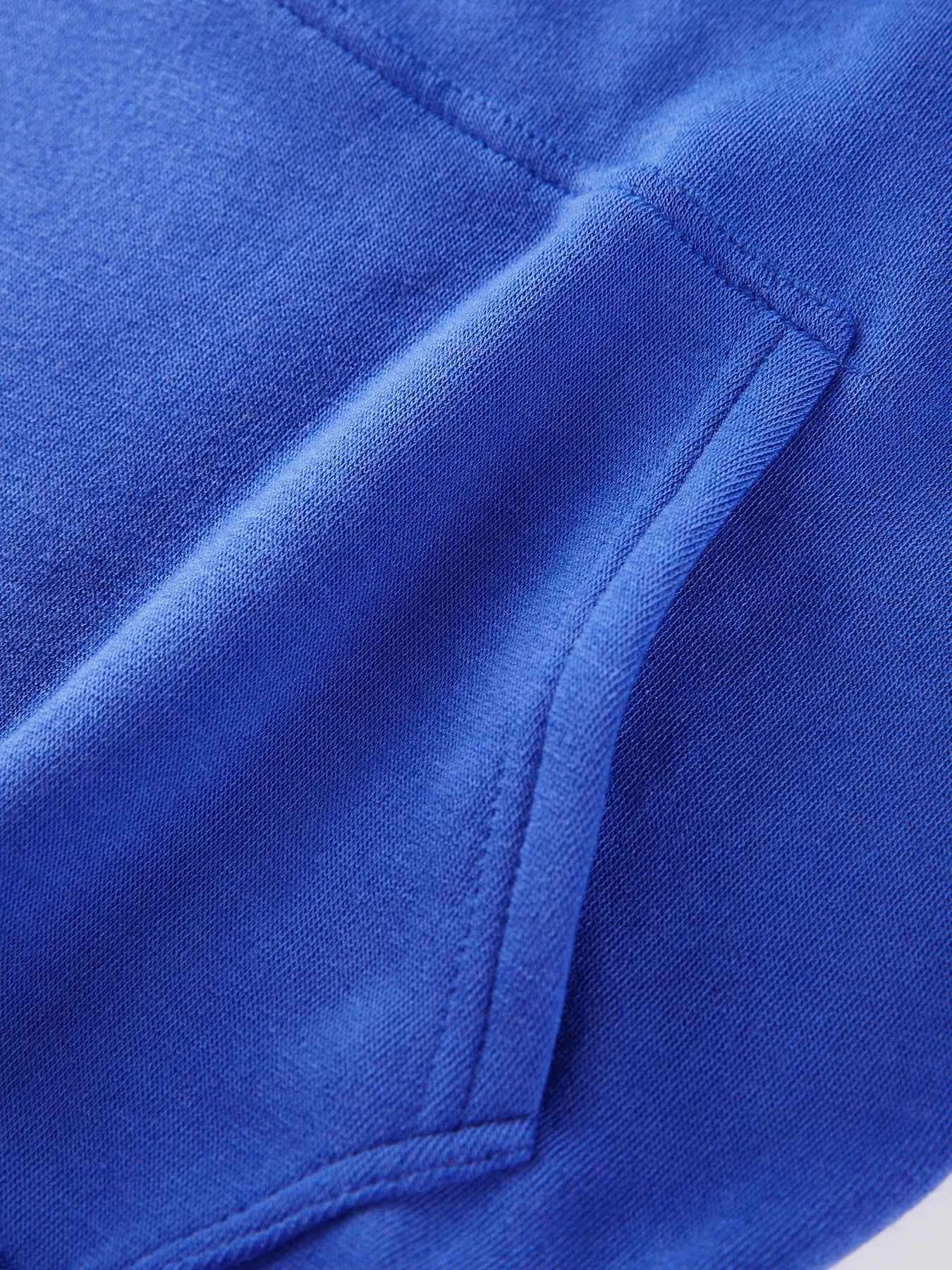 Alaska America Letter Print Oversized Fleece Hoody