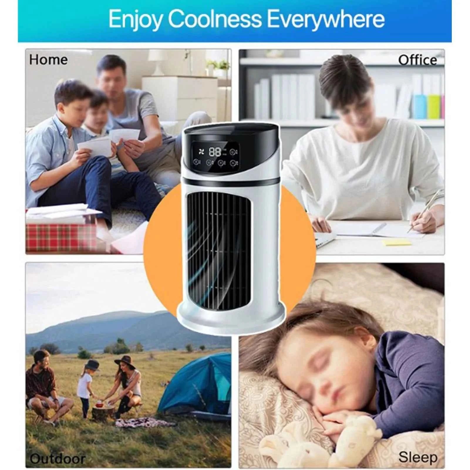 Mini Portable Air Cooler Cool Refresh Anywhere