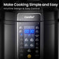 COMFEE 9in1 Electric Pressure Cooker Effortless Meals