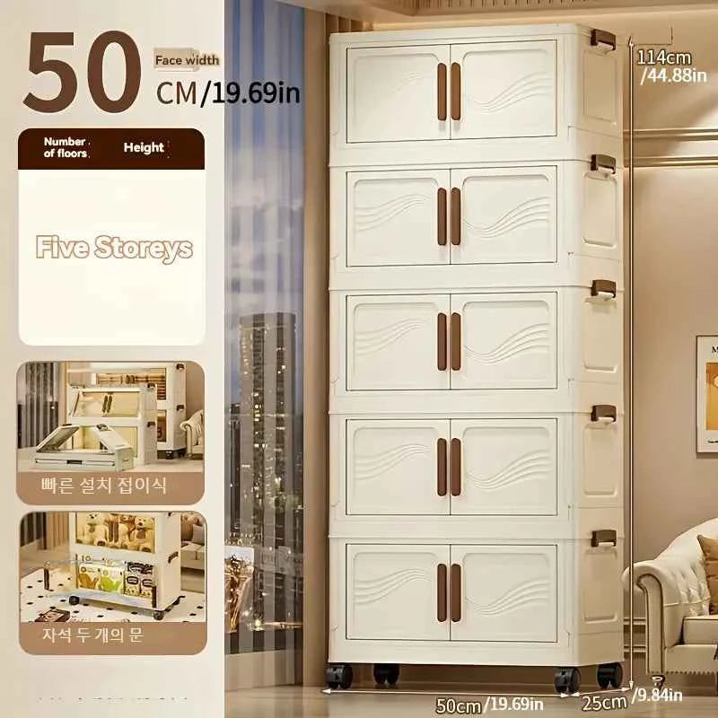 ClearDoor Foldable Storage Organize Clothes Books Toys Easily