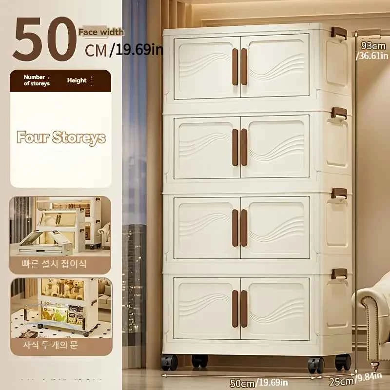 ClearDoor Foldable Storage Organize Clothes Books Toys Easily