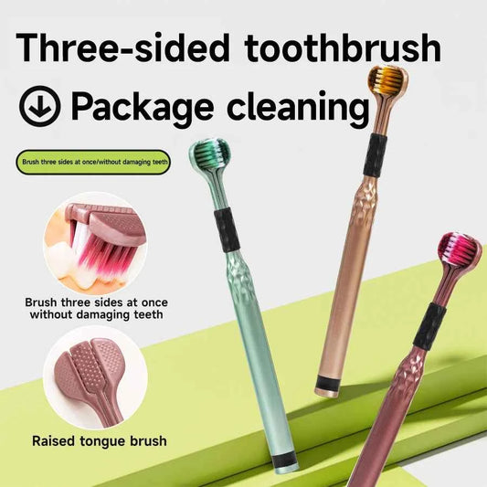 3D UShaped Soft Toothbrush Total Oral Care for Adults
