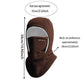 Fleece Riding Face Mask, Warm Windproof Balaclava for Outdoor Sports