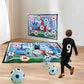 Kids Outdoor Indoor Soccer Game Mat Set Soccer Games Children Football Training Boy Gifts