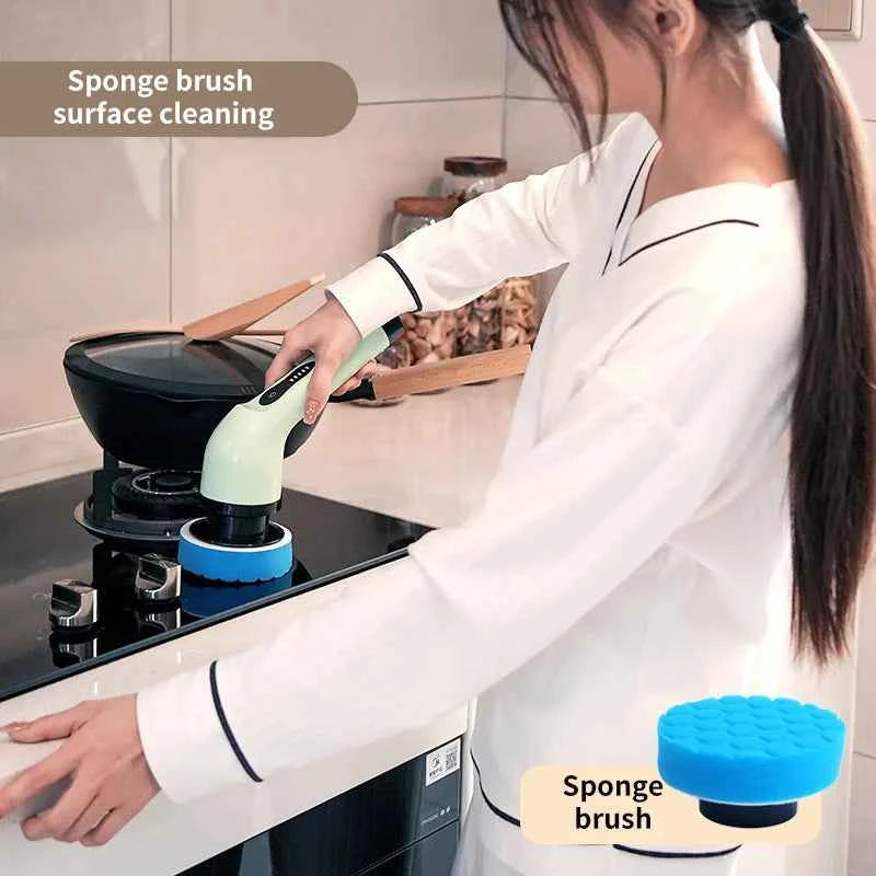 Electric Spin Scrubber Clean Everything Effortlessly