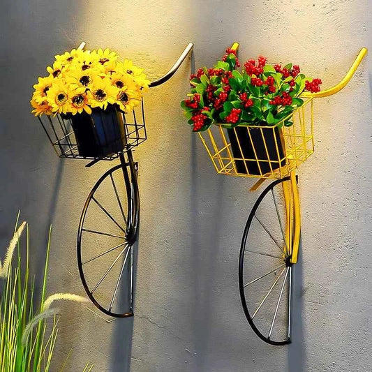 Nordic Bike Decor Wall Art  Functional Racks