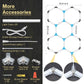 Super Bright Hexagon LED Garage Lights  25 Pack