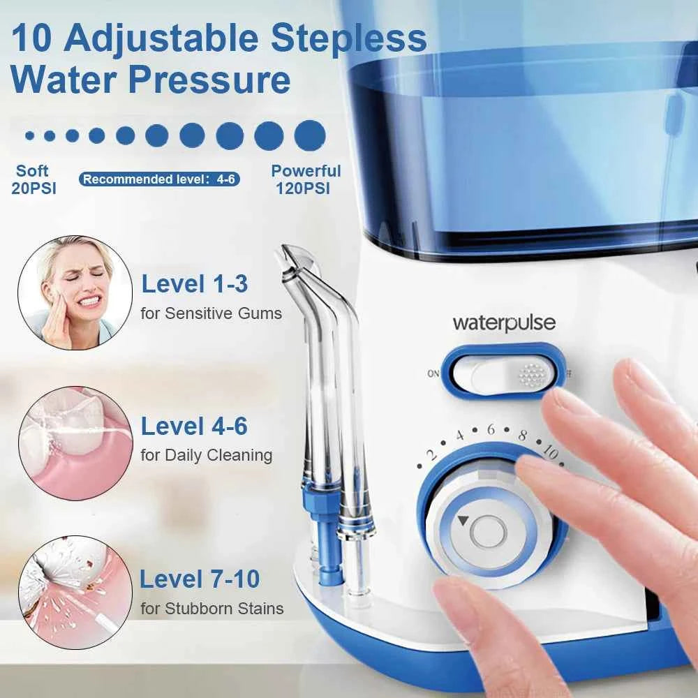 Powerful 800ml Electric Water Flosser for Deep Dental Cleaning