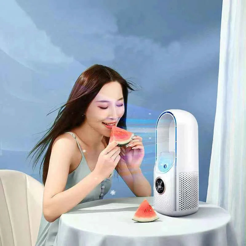 Mini USB Air Cooler Silent Portable Powerful