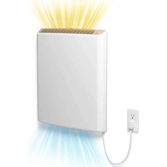 Quiet Safe  Efficient PlugIn Wall Heater