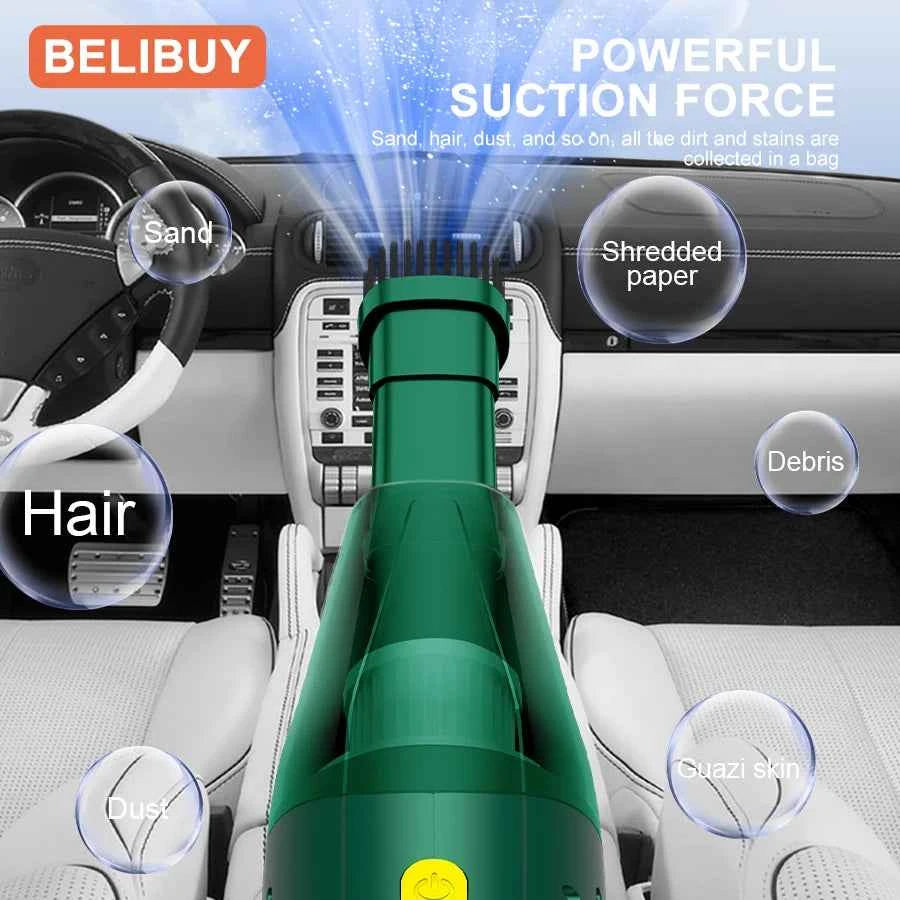 BELIBUY Cordless Car  Home Cleaning Powerhouse