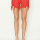 RISEN High Rise Distressed Denim Shorts