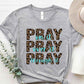 Letter Graphic Round Neck Short Sleeve T-Shirt