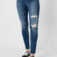 Judy Blue Full Size  High Waist Distressed Skinny Jeans