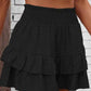 Smocked Layered Shorts