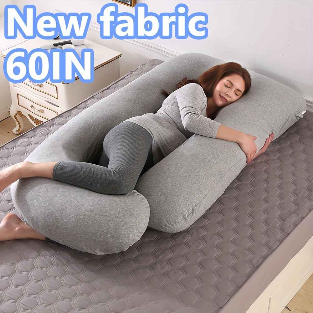 60 JShaped Full Body Pillow Ultimate Sleep Comfort