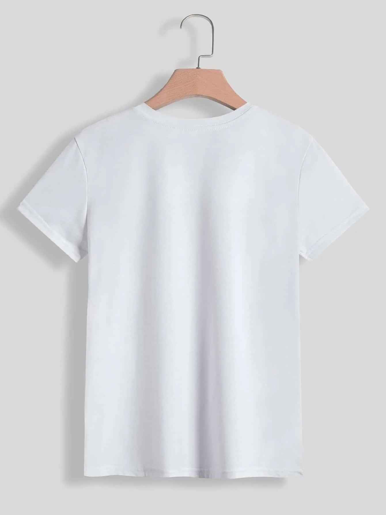 HAPPY EASTER Round Neck Short Sleeve T-Shirt
