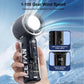 Zimonto handheld cooling device with customizable wind speed and LED light for personalized comfort
