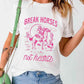 Graphic Round Neck Short Sleeve T-Shirt