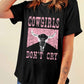 Graphic Round Neck Short Sleeve T-Shirt