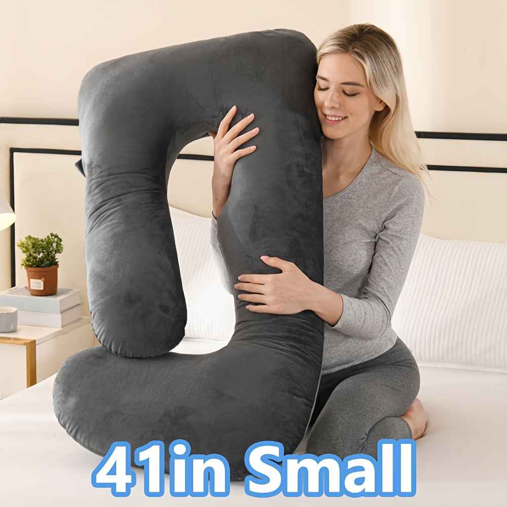 60 JShaped Full Body Pillow Ultimate Sleep Comfort