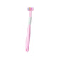 Three-sided Macaron Soft Bristle Toothbrush Care Safety Toothbrush Teeth Deep Cleaning Portable Travel