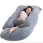 60 JShaped Full Body Pillow Ultimate Sleep Comfort