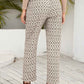 Ivy Lane Tied Printed Pants with Pockets