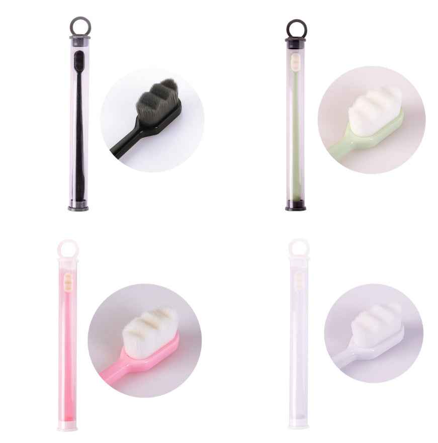 Ultra-fine Toothbrush Super Soft Bristle Deep Cleaning Brush Portable For Oral Care Tools Teeth Care Oral Cleaning Travel