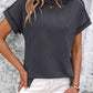 Mandy Striped Round Neck Short Sleeve T-Shirt