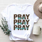 Letter Graphic Round Neck Short Sleeve T-Shirt